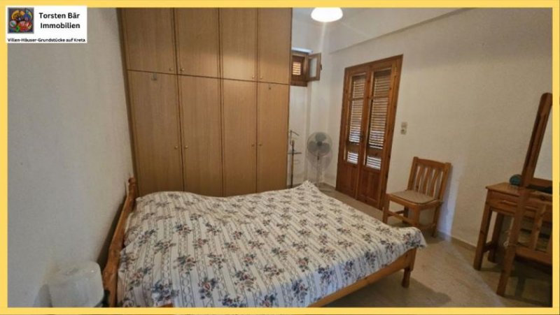 Kalamaki Kreta, Kalamaki Gebäude mit 2 Wohnungen, Meerblick Haus kaufen